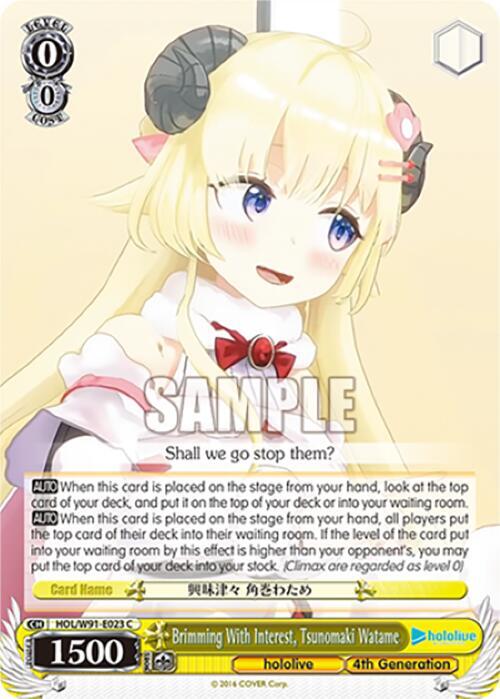 Brimming With Interest, Tsunomaki Watame - [hololive production] | Gear Gaming Fayetteville