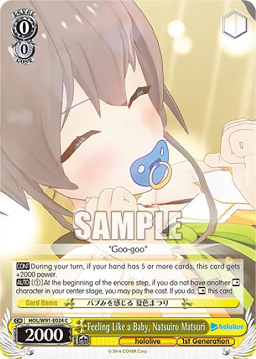 Feeling Like a Baby, Natsuiro Matsuri - [hololive production] | Gear Gaming Fayetteville