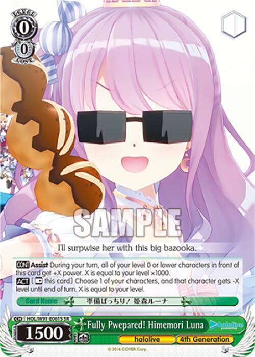 Fully Pwepared! Himemori Luna (SR) - [hololive production] | Gear Gaming Fayetteville
