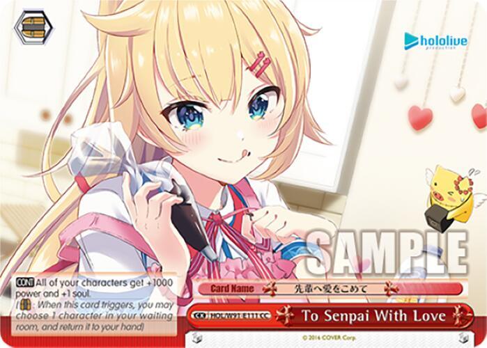 To Senpai With Love - [hololive production] | Gear Gaming Fayetteville