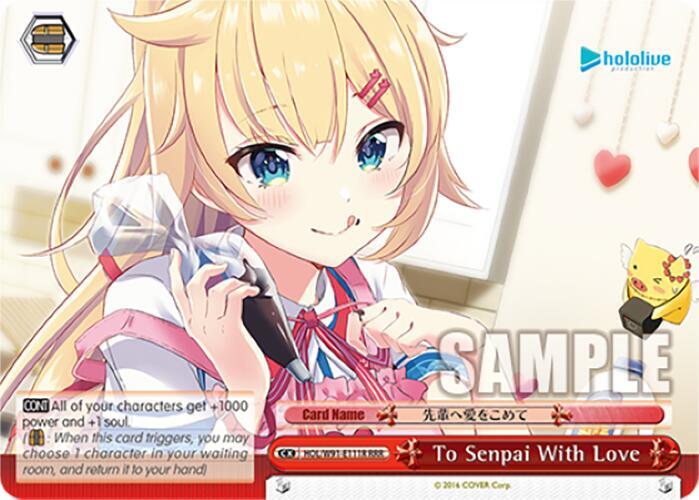 To Senpai With Love (RRR) - [hololive production] | Gear Gaming Fayetteville