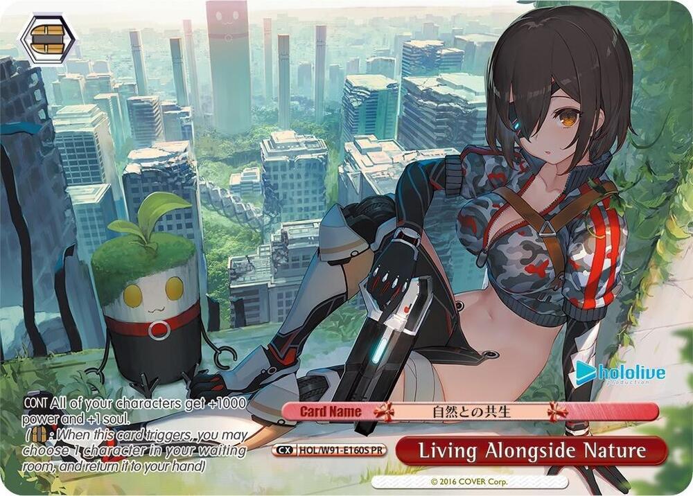 Living Alongside Nature (PR Foil) - [hololive production] | Gear Gaming Fayetteville
