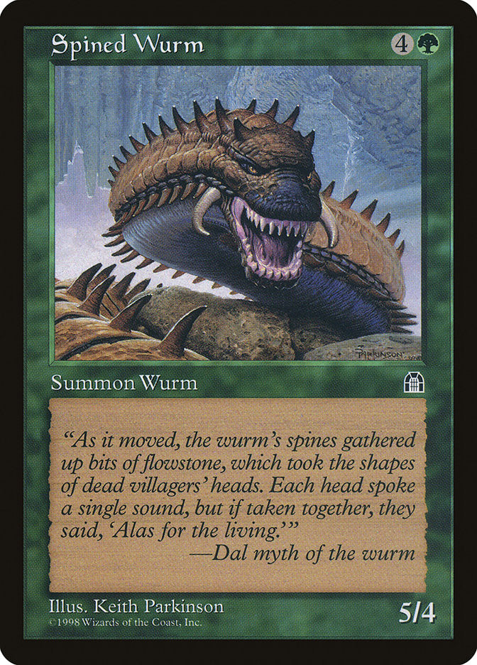 Spined Wurm [Stronghold] | Gear Gaming Fayetteville