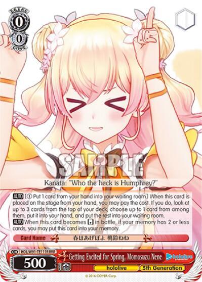 Getting Excited for Spring, Momosuzu Nene (RRR) - [hololive production] | Gear Gaming Fayetteville