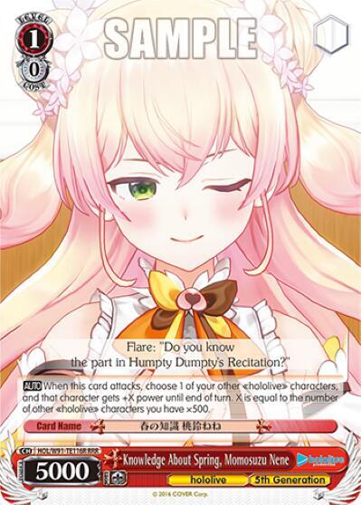 Knowledge About Spring, Momosuzu Nene (RRR) - [hololive production] | Gear Gaming Fayetteville