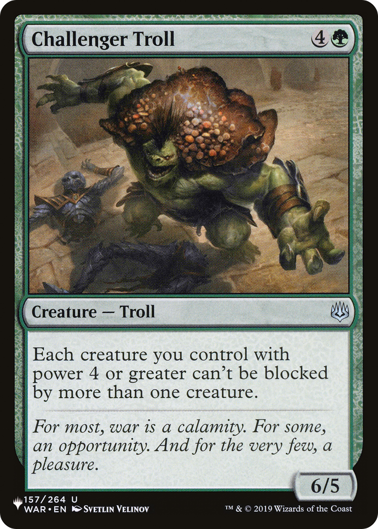 Challenger Troll [The List Reprints] | Gear Gaming Fayetteville