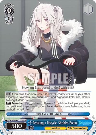 Pedaling a Tricycle, Shishiro Botan - [hololive production] | Gear Gaming Fayetteville