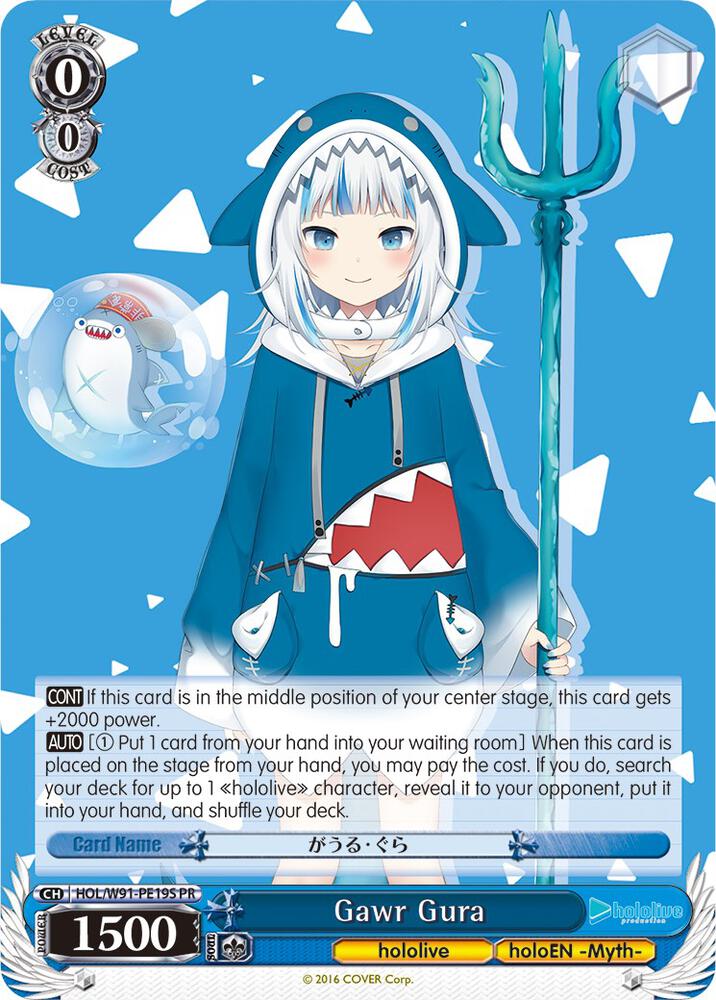 Gawr Gura (Foil) - [hololive production] | Gear Gaming Fayetteville