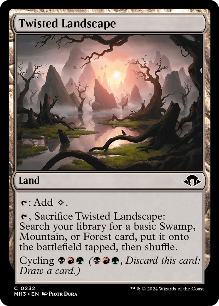 Twisted Landscape [Modern Horizons 3] | Gear Gaming Fayetteville