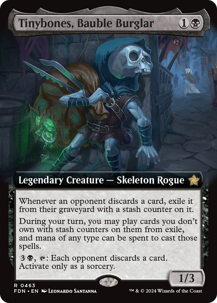 Tinybones, Bauble Burglar (Extended Art) [Foundations] | Gear Gaming Fayetteville