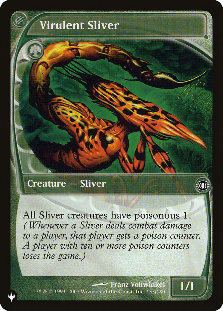 Virulent Sliver [The List] | Gear Gaming Fayetteville