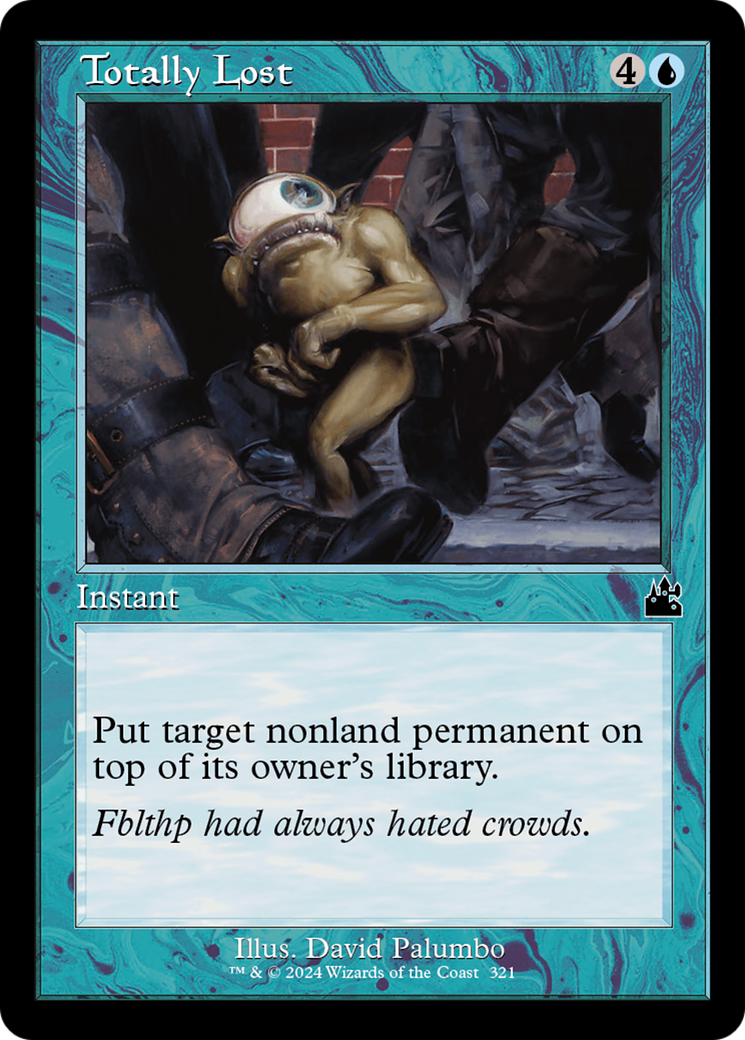 Totally Lost (Retro Frame) [Ravnica Remastered] | Gear Gaming Fayetteville