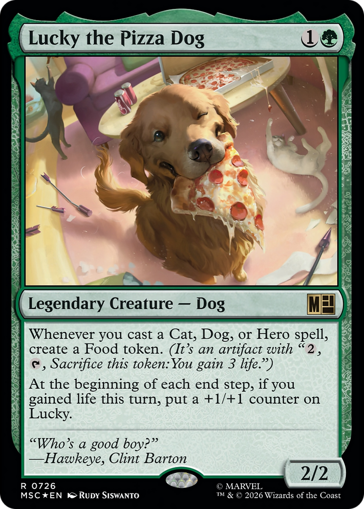 Lucky the Pizza Dog [Marvel Super Heroes Commander] | Gear Gaming Fayetteville