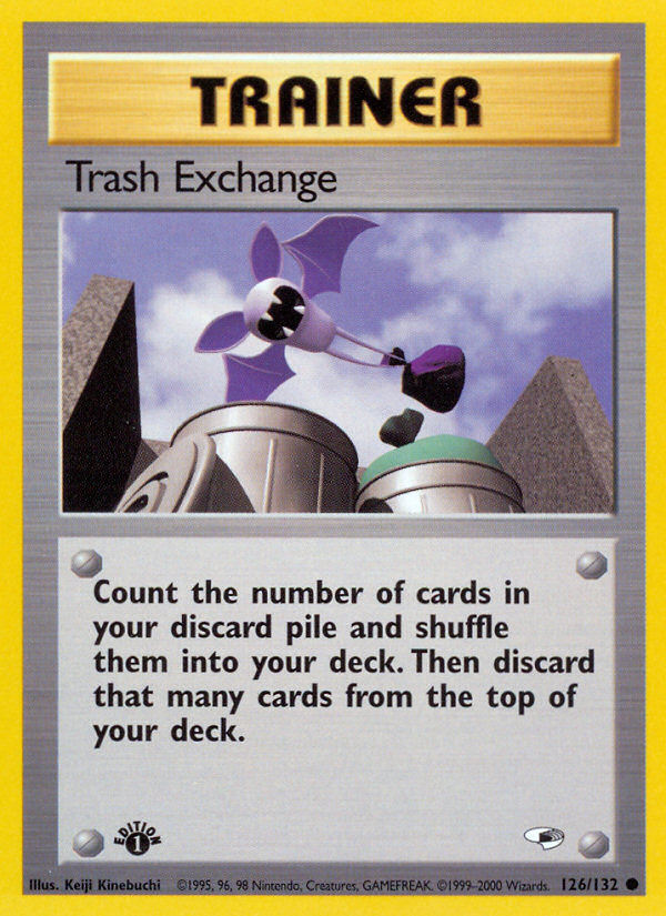 Trash Exchange (126/132) [Gym Heroes 1st Edition] | Gear Gaming Fayetteville
