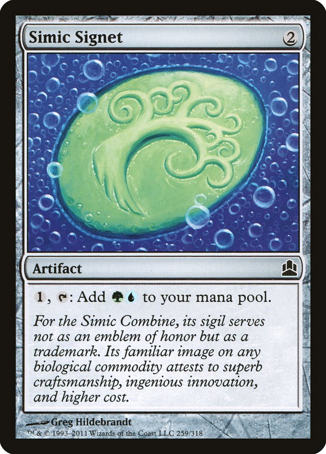 Simic Signet [Commander 2011] | Gear Gaming Fayetteville