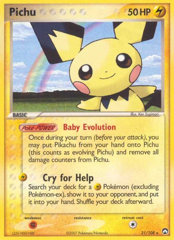 Pichu (21/108) [EX: Power Keepers] | Gear Gaming Fayetteville