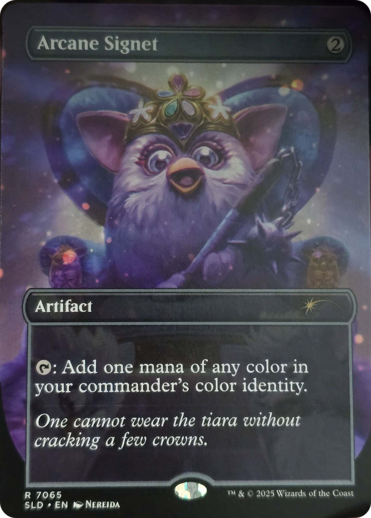 Arcane Signet (7065) (Rainbow Foil) [Secret Lair Drop Series] | Gear Gaming Fayetteville