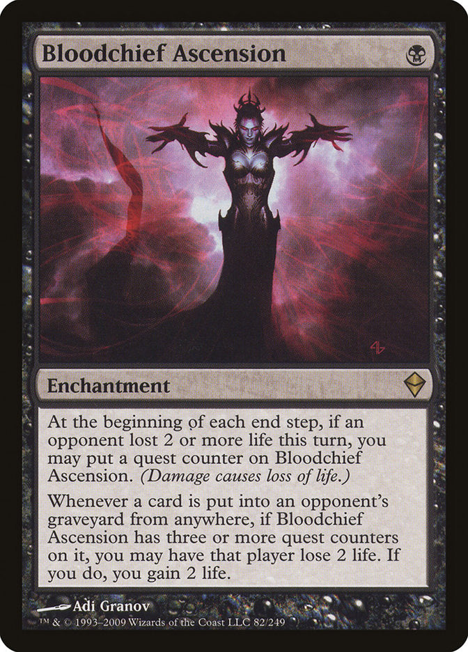 Bloodchief Ascension [Zendikar] | Gear Gaming Fayetteville