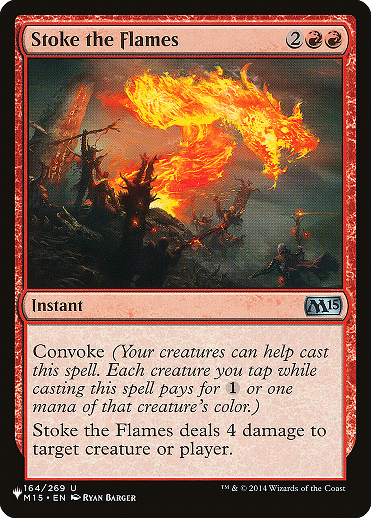 Stoke the Flames [The List Reprints] | Gear Gaming Fayetteville