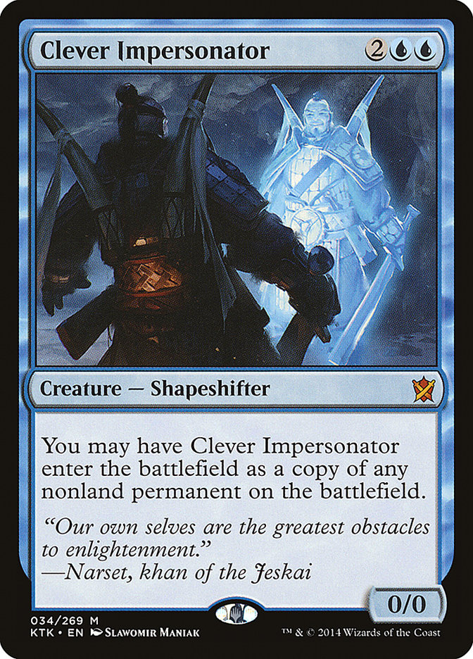 Clever Impersonator [Khans of Tarkir] | Gear Gaming Fayetteville
