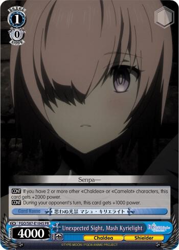 Unexpected Sight, Mash Kyrielight (Foil) - [Fate/Grand Order THE MOVIE Divine Realm of the Round Table: Camelot] | Gear Gaming Fayetteville