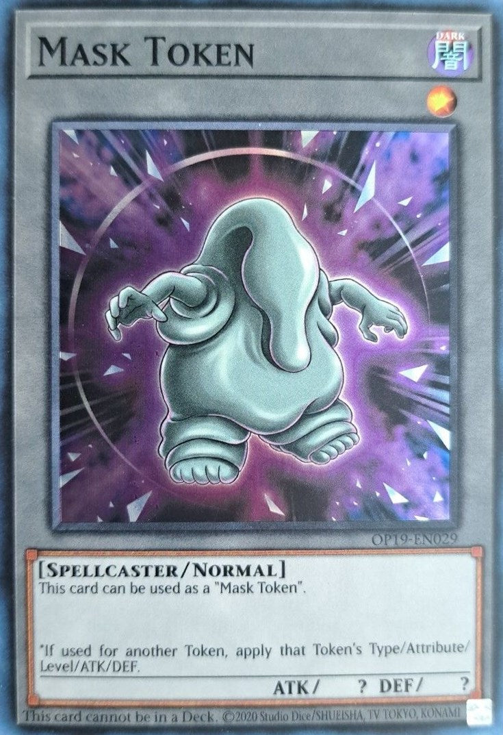 Mask Token [OP19-EN029] Super Rare | Gear Gaming Fayetteville
