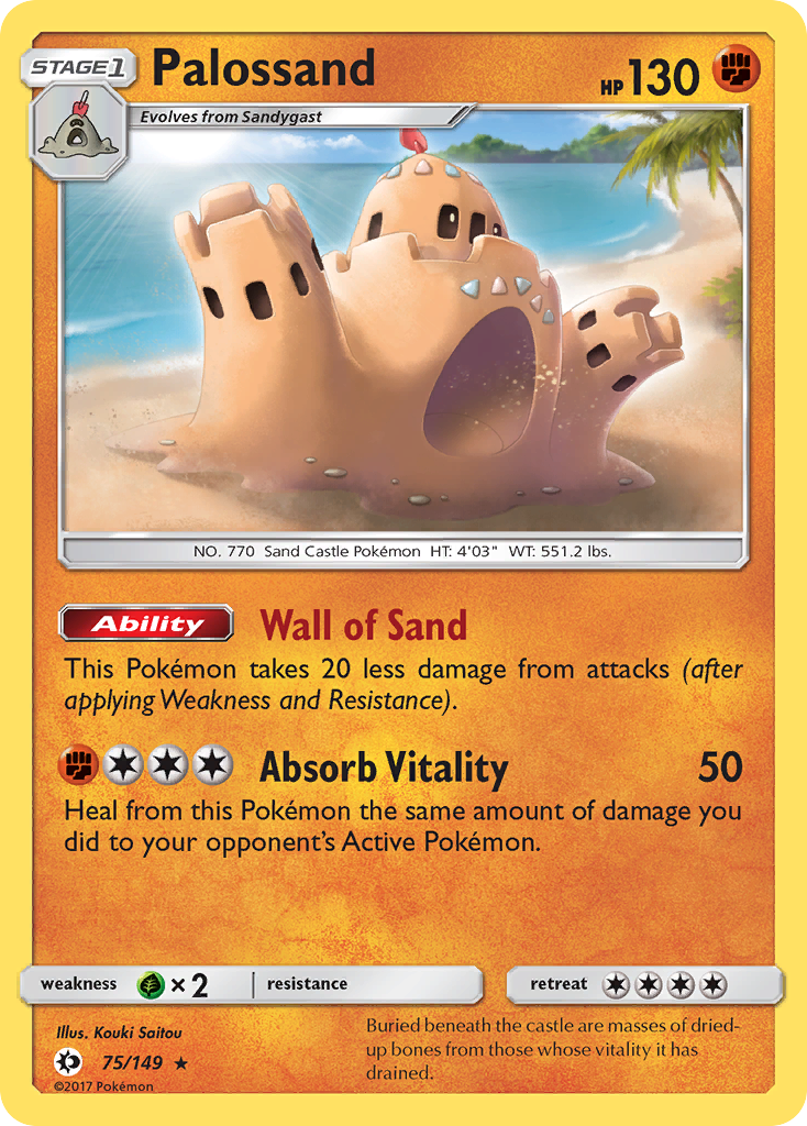 Palossand (75/149) [Sun & Moon: Base Set] | Gear Gaming Fayetteville