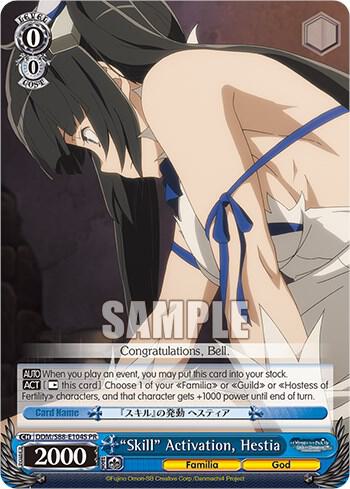 "Skill" Activation, Hestia (Foil) - [Is it Wrong to Try to Pick Up Girls in a Dungeon?] | Gear Gaming Fayetteville