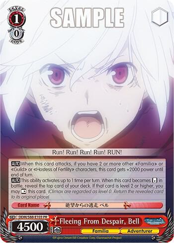 Fleeing From Despair, Bell - [Is it Wrong to Try to Pick Up Girls in a Dungeon?] | Gear Gaming Fayetteville