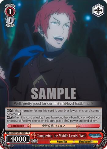 Conquering the Middle Levels, Welf (Foil) - [Is it Wrong to Try to Pick Up Girls in a Dungeon?] | Gear Gaming Fayetteville