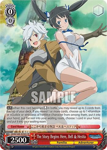 The Story Begins Here, Bell & Hestia (SR) - [Is it Wrong to Try to Pick Up Girls in a Dungeon?] | Gear Gaming Fayetteville