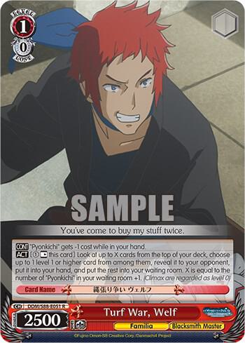 Turf War, Welf - [Is it Wrong to Try to Pick Up Girls in a Dungeon?] | Gear Gaming Fayetteville