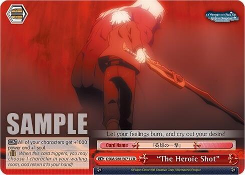 "The Heroic Shot" - [Is it Wrong to Try to Pick Up Girls in a Dungeon?] | Gear Gaming Fayetteville