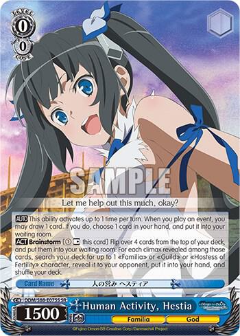 Human Activity, Hestia (SR) - [Is it Wrong to Try to Pick Up Girls in a Dungeon?] | Gear Gaming Fayetteville