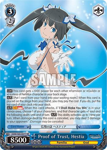 Proof of Trust, Hestia - [Is it Wrong to Try to Pick Up Girls in a Dungeon?] | Gear Gaming Fayetteville