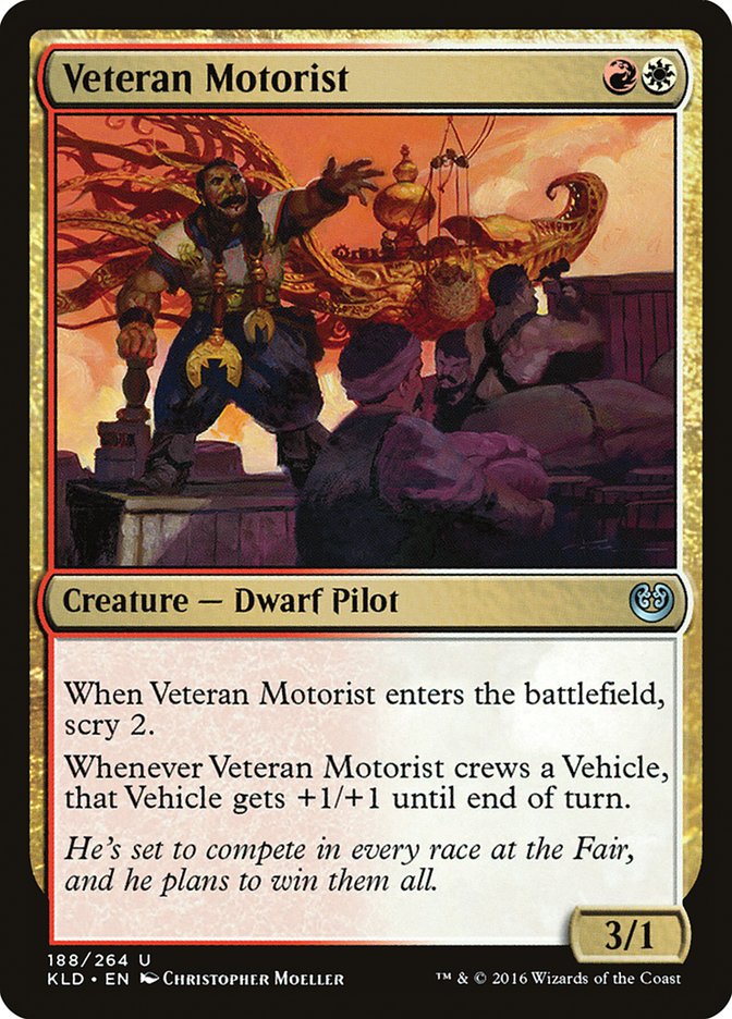 Veteran Motorist [Kaladesh] | Gear Gaming Fayetteville