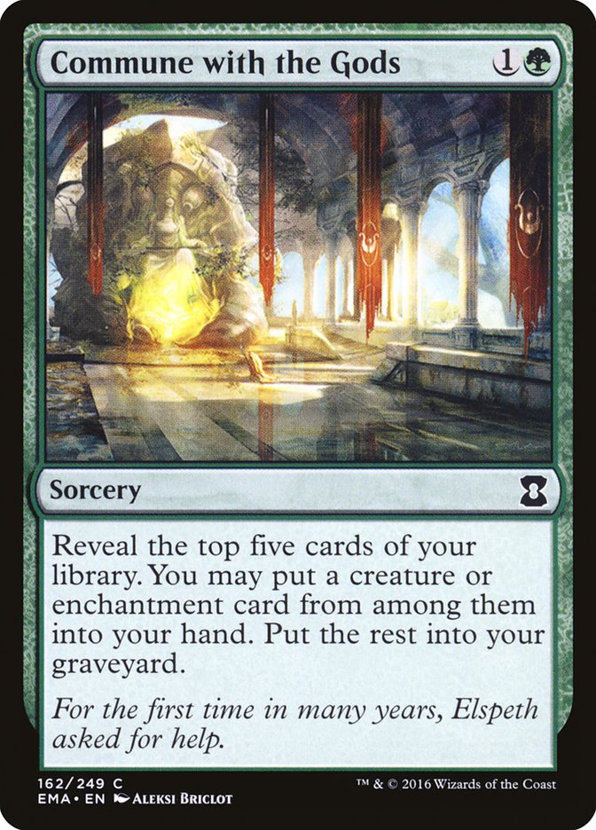 Commune with the Gods [Eternal Masters] | Gear Gaming Fayetteville