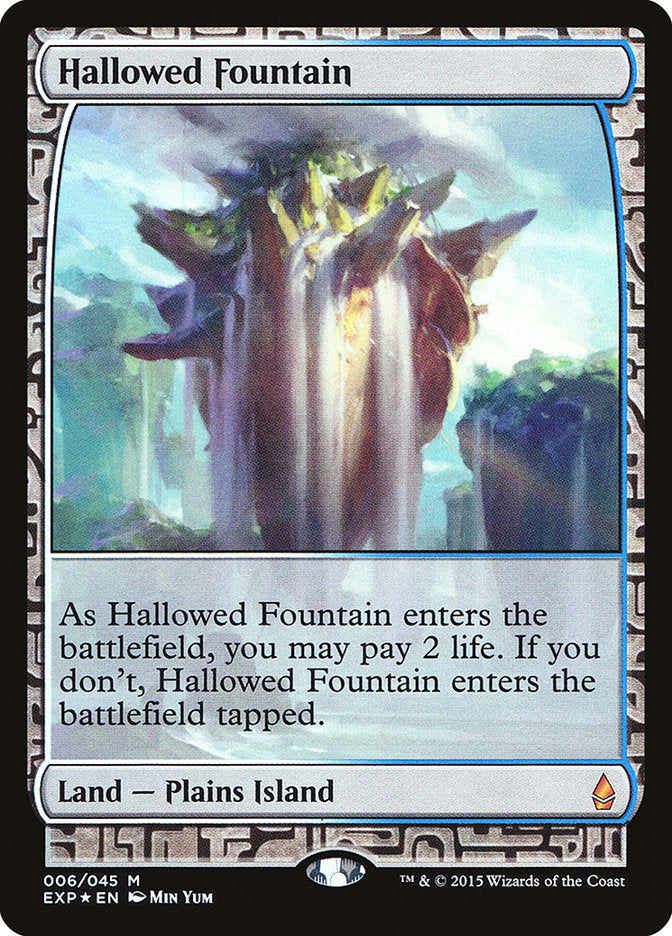 Hallowed Fountain [Zendikar Expeditions] | Gear Gaming Fayetteville