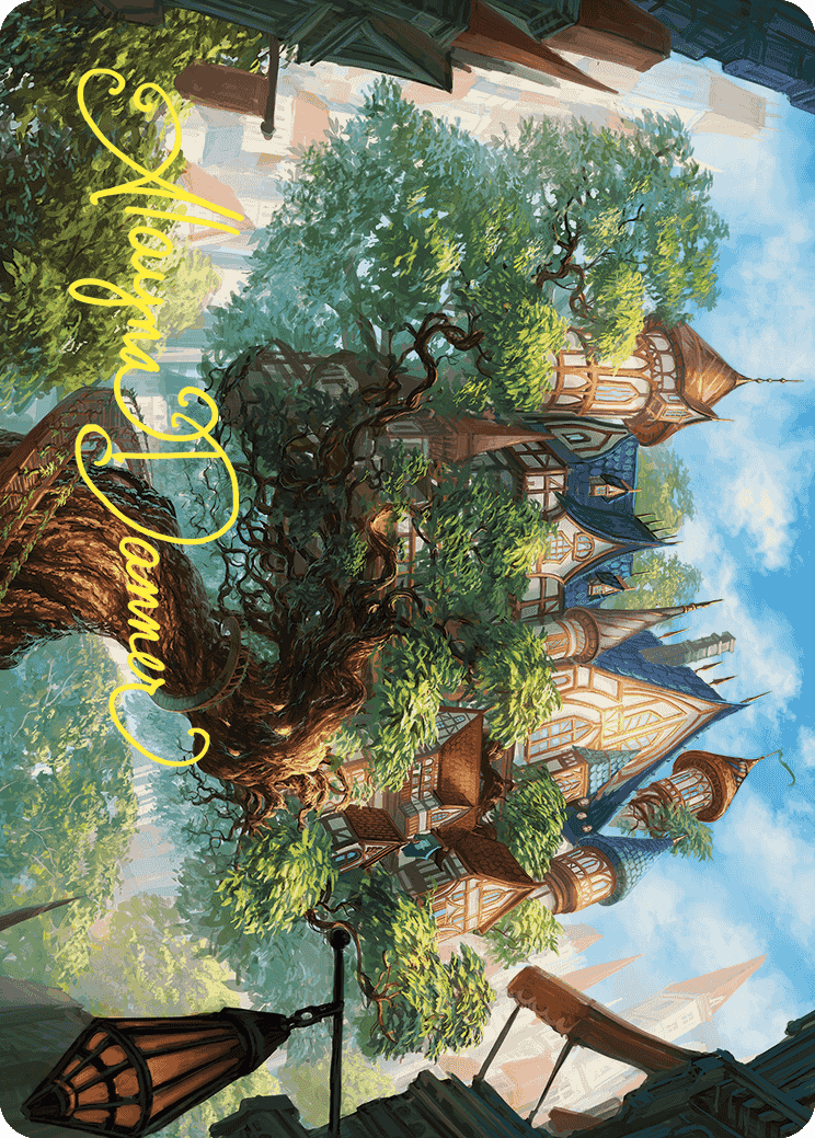 Edgewall Inn Art Card (Gold-Stamped Signature) [Wilds of Eldraine Art Series] | Gear Gaming Fayetteville