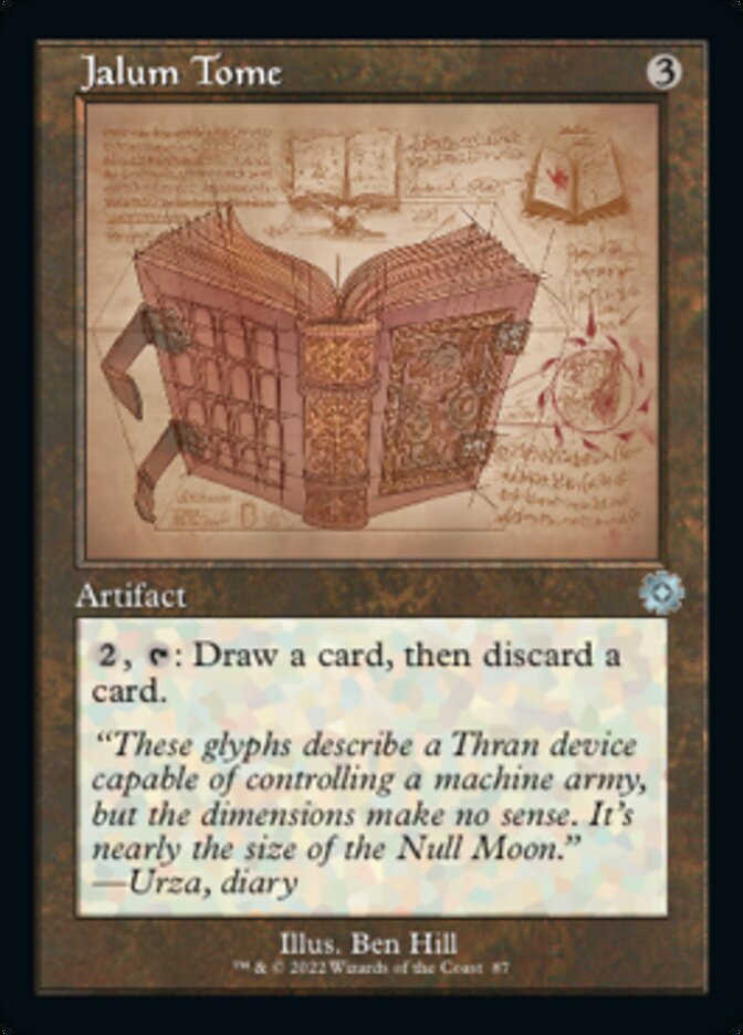 Jalum Tome (Retro Schematic) [The Brothers' War Retro Artifacts] | Gear Gaming Fayetteville