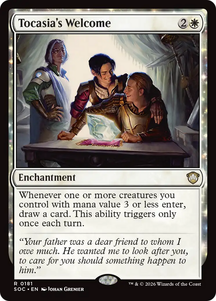Tocasia's Welcome [Secrets of Strixhaven Commander] | Gear Gaming Fayetteville