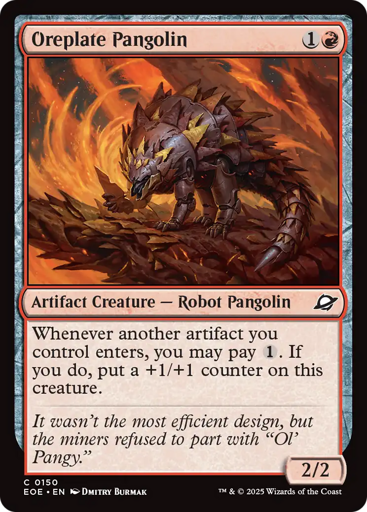 Oreplate Pangolin [Edge of Eternities] | Gear Gaming Fayetteville