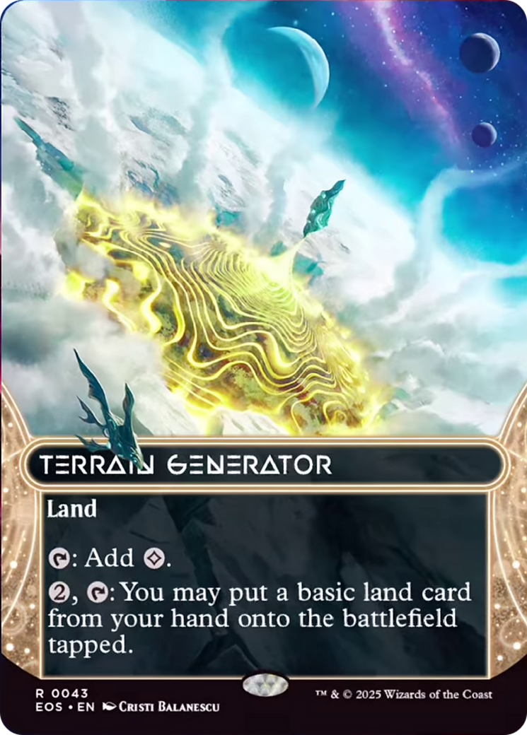Terrain Generator (0043) (Borderless) [Edge of Eternities: Stellar Sights] | Gear Gaming Fayetteville