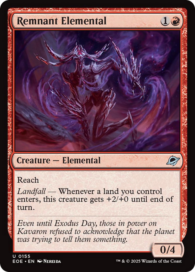 Remnant Elemental [Edge of Eternities] | Gear Gaming Fayetteville