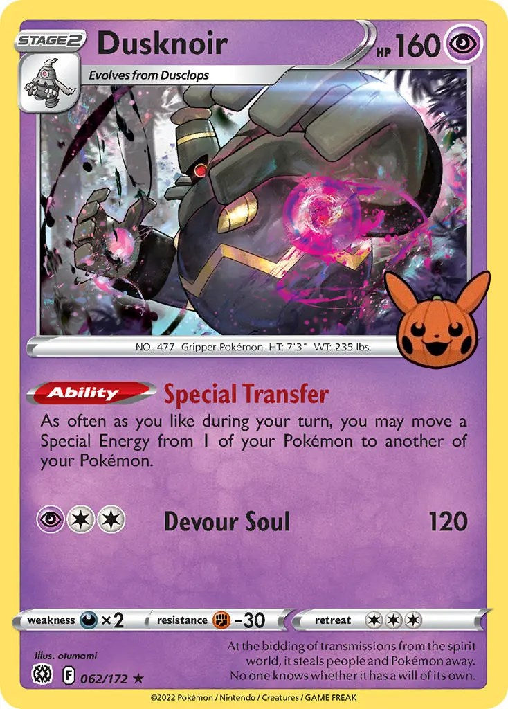 Dusknoir (062/172) [Trick or Trade] | Gear Gaming Fayetteville