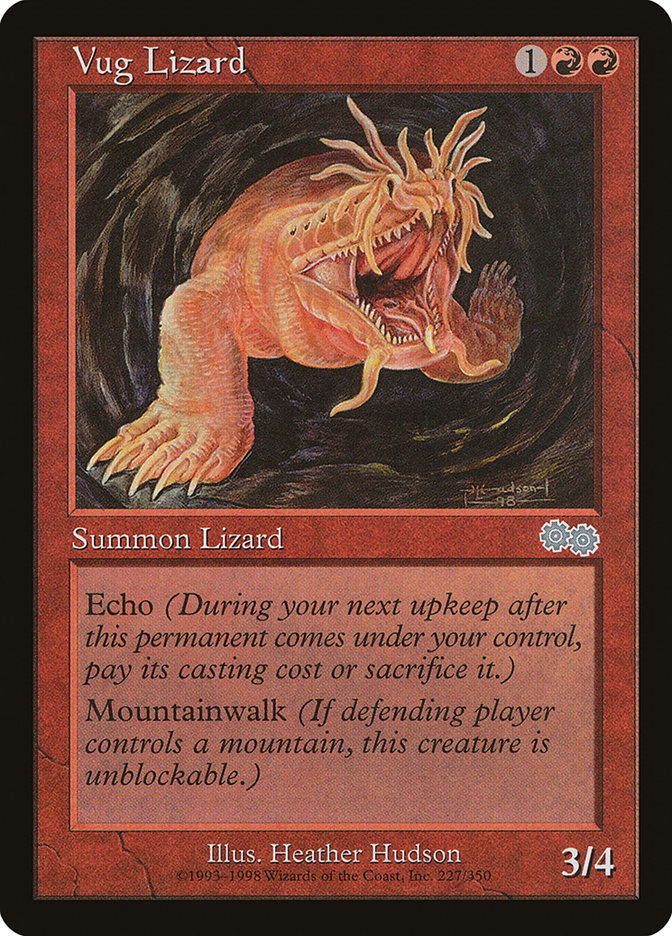 Vug Lizard [Urza's Saga] | Gear Gaming Fayetteville