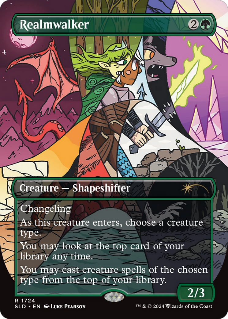 Realmwalker (Rainbow Foil) [Secret Lair Drop Series] | Gear Gaming Fayetteville