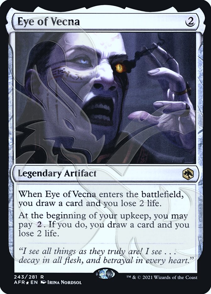 Eye of Vecna (Ampersand Promo) [Dungeons & Dragons: Adventures in the Forgotten Realms Promos] | Gear Gaming Fayetteville