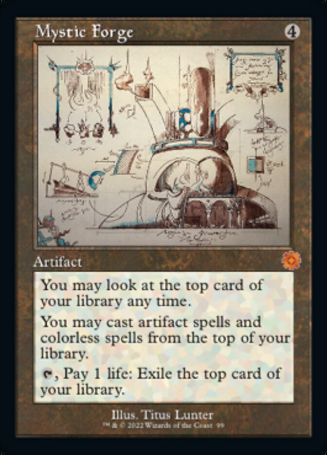 Mystic Forge (Retro Schematic) [The Brothers' War Retro Artifacts] | Gear Gaming Fayetteville