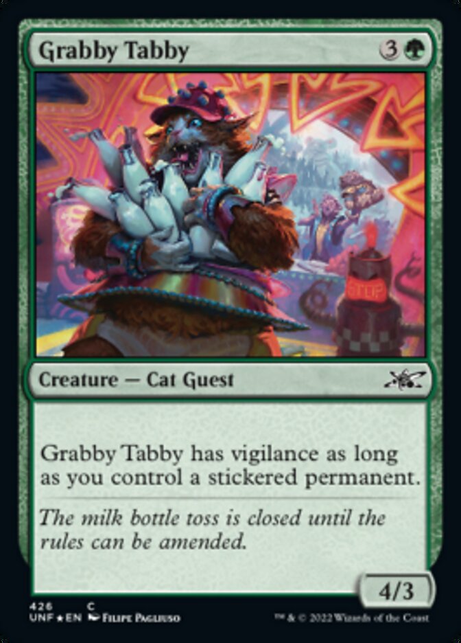 Grabby Tabby (Galaxy Foil) [Unfinity] | Gear Gaming Fayetteville